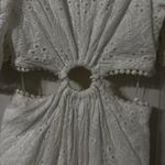 Petal and Pup  MERLETTO CUT OUT MAXI DRESS WHITE Size S Photo 5