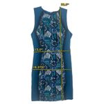 Adelyn Rae Dress Small Pencil Sheath Bodycon Crochet Geometric Lace Overlay NWT Photo 4