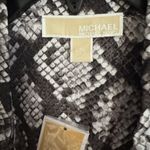 Michael Kors Snakeskin Print Tie Waist Dress Photo 2