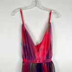 Boutique 4X Dress Full Maxi‎ Chiffon Lined Pink Purple Strappy Sleeveless 956 Photo 1
