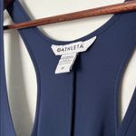 Athleta  Presidio Traveler Maxi Dress Navy Blue Long Relaxed Dress Medium NWT Photo 2