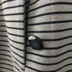 CAbi Navy Striped Long Coastal Classic Car Coat 5474 Lightweight Navy Jacket S Photo 3