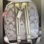 Coach Authentic 1941 "POPPY" Large zip signature Backpack with Colorful Floral Photo 1