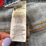 Sound Girl Women's Y2K Denim Mini Skirt Embroidered Pockets‎ Blue Jean Size 7/29 Photo 7