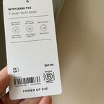 Athleta  Sage Oversized T Shirt Soft Low‎ High Hem Stretch Blouse Top, Size S M Photo 4