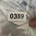 Deeigual blouse, size medium, floral, tie front, ruffle sleeves, elastic waist Photo 1