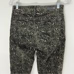Anthropologie AG Adriano  Stevie High Rise Velvet Paisley Jeans Size 28 Photo 4
