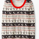 Disney Women’s The Nightmare Before Christmas Fair Isle Pajama Top W1983 Sz L Red Size L Photo 0