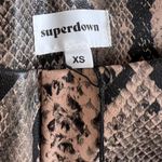 superdown Revolve  NWT Snakeskin Pants Photo 5