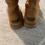 UGG  Cream and Tan Shearling Lined Boots Photo 4