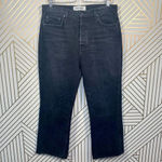 Reformation Jordi Ankle Kick Flare Jeans Pacific Photo 1