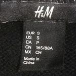 H & M black long sleeve winter dress size small Photo 42