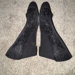 Seychelles  Black Lace Wedge Heel Pumps Women's‎ Dress Shoes Classic size 10 Photo 3
