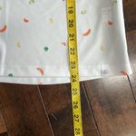 Lady Hagen  Sleeveless Golf Polo shirt White Fruit print Size M NWT Tennis Active Photo 9