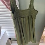 Amazon Green satin dress Photo 4