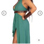Leg Avenue  Warrior Maiden Teal Dress | Size Small Photo 4