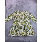 True Destiny NWT True Destinations Women's M Palm Print 3/4 Sleeve‎ Tassel Fringe Tunic Dress Photo 5