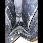 Vtg Guy Laroche Paris shoulder Crossbody Leather Purse Black 9”x6”x4” Photo 11