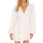 Retrofete GABRIELLE SEQUIN ROBE Dress White Photo 2
