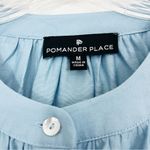 Pomander Place Carolina Blue Jett Buttondown Long Sleeve Shirt Size Medium Photo 8