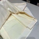 Metisu‎ Women's Bell Sleeve Boat Neck Lined Satin Sheath Dress Cream Size Medium Photo 8