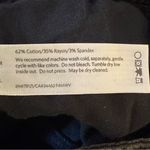 Eileen Fisher  Size 6 Washed Black Stretch Jeans Velveteen Casual Quiet Luxury Photo 4