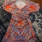 Mara Hoffman  xs colorful palms print dress Photo 3