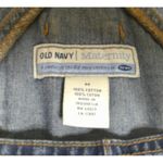 Old Navy  Maternity Womens Medium Blue‎ Denim Bib Overalls Cargo Shorts Pockets Photo 4