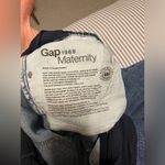 Gap Best Girlfriend Full Panel Maternity Jeans Distressed Medium wash 28 Photo 11
