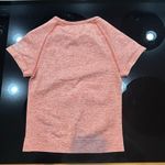 PINK - Victoria's Secret Pink Victoria’s Secret BUNDLE micro cropped seamless tee pink gray size XS‎ Photo 5