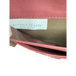 Bottega Veneta  Floral Embroidered Intrecciato Leather Zip Around Wallet in Pink Photo 9