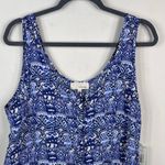 Department 222 Drawstring Waist Romper Blue Size L Photo 1