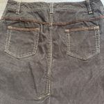 Boden Ladies Corduroy Pencil Skirt Size 12L Brown Slit Pockets Casual Photo 10