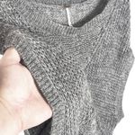 Free People Tatiana Heather Gray Linen Blend Sweater Tunic Vest medium Photo 3