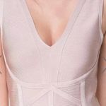 Bebe  Double V-Neck Bandage Dress XS NWT Photo 2