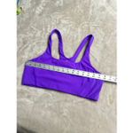 Free People  x Hatch NEW Never Better Square Neck Flourescent Berry Bra Medium Photo 3