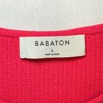 Babaton  Sculpt Knit Racer Muse Pink Dress Bodycon Feminine Flirty Size L NEW Photo 2