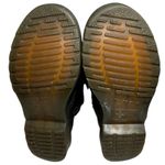 Dr. Martens  Women’s Size 6 Black Leather Vonda Floral Rose 14 Eye Zip Tall Boots Photo 8