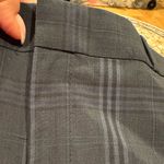 Banana Republic  Ryan Plaid Navy Blue Trouser Washable Italian Wool Pants 8 Photo 9