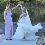 Azazie Deandra lilac dress Photo 1