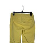 Talbots Women Pants Chatham Ankle Side Zip Stretch Back Pockets Yellow 2Petites Photo 8