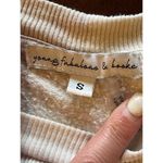 Young Fabulous and Broke Young Fabulous‎ And Broke Ivory Juliette Moon Rock Canyon Tie Dye Sweatshirt S Photo 6