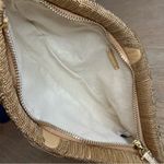 Cult Gaia Lael Gold Chain Embellished Lambskin Clutch Evening Bag Photo 6