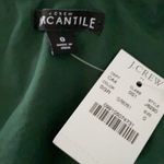 J.Crew NWT  merchantile one shoulder poplin dress Photo 3