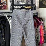 ZARA Woman High-Waist Glen Plaid Straight-Leg Trousers Photo 9