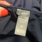 Aerie Swimsuit Navy One Piece V Neck Plunge M Medium Photo 3