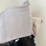 House Of CB  'Holly' Black Sequin Strapless Bow Maxi Dress NWOT‎ size S Photo 5