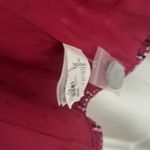 Kate Spade Pink Tweed jacket Blazer with Black Trim size small Photo 3