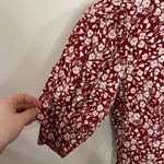 Reformation  Laylin flower girl ditsy floral button front mini dress size 0 Photo 6