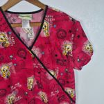 Warner Brothers Looney Tunes Tweet Bird Scrub Top Photo 1